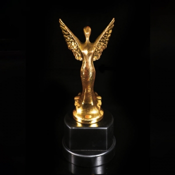 Golden Man Statue
